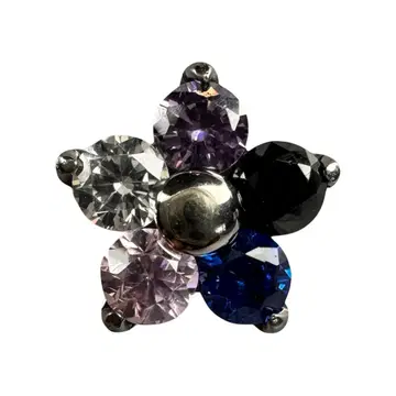 B-1063 VIOLET-BLACK-BLUE-PINK- CLEAR