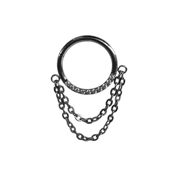 B-1246 CLICKER + CRISTAL + CHAIN
